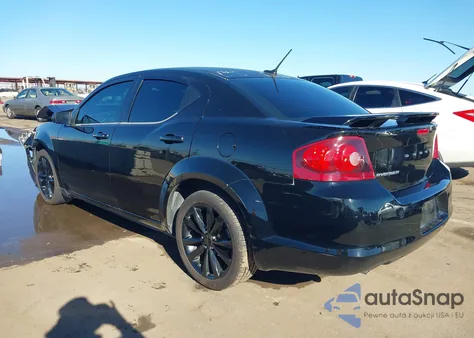 2014 Dodge Avenger Se z USA, uszkodzony, nr VIN 1C3CDZAGXEN108450